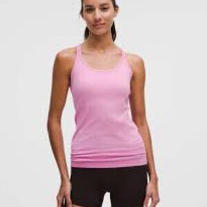 Lululemon Ebb to Street Tank Top, built in bra - Size 4